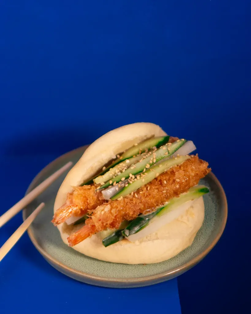 Crispy Scampi Bao