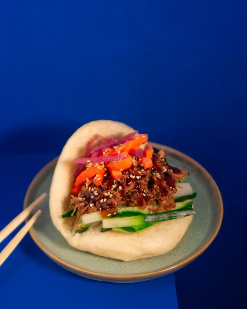 Pulled Jackfruit Teriyaki Bao 🌱